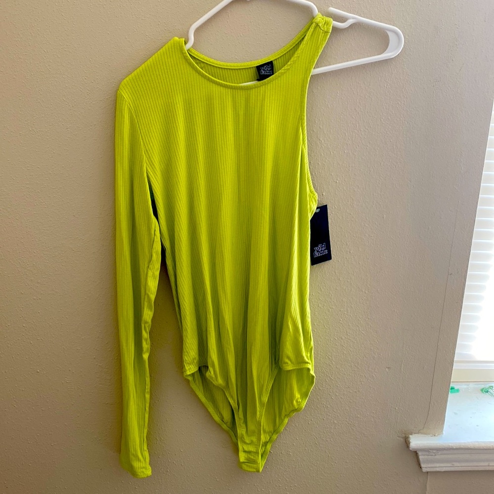 Lime green Wild Fable body suit